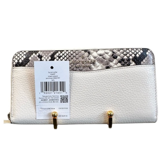 KATE SPADE LEILA LARGE CONTINENTAL WALLET NWT - Picture 13 of 13